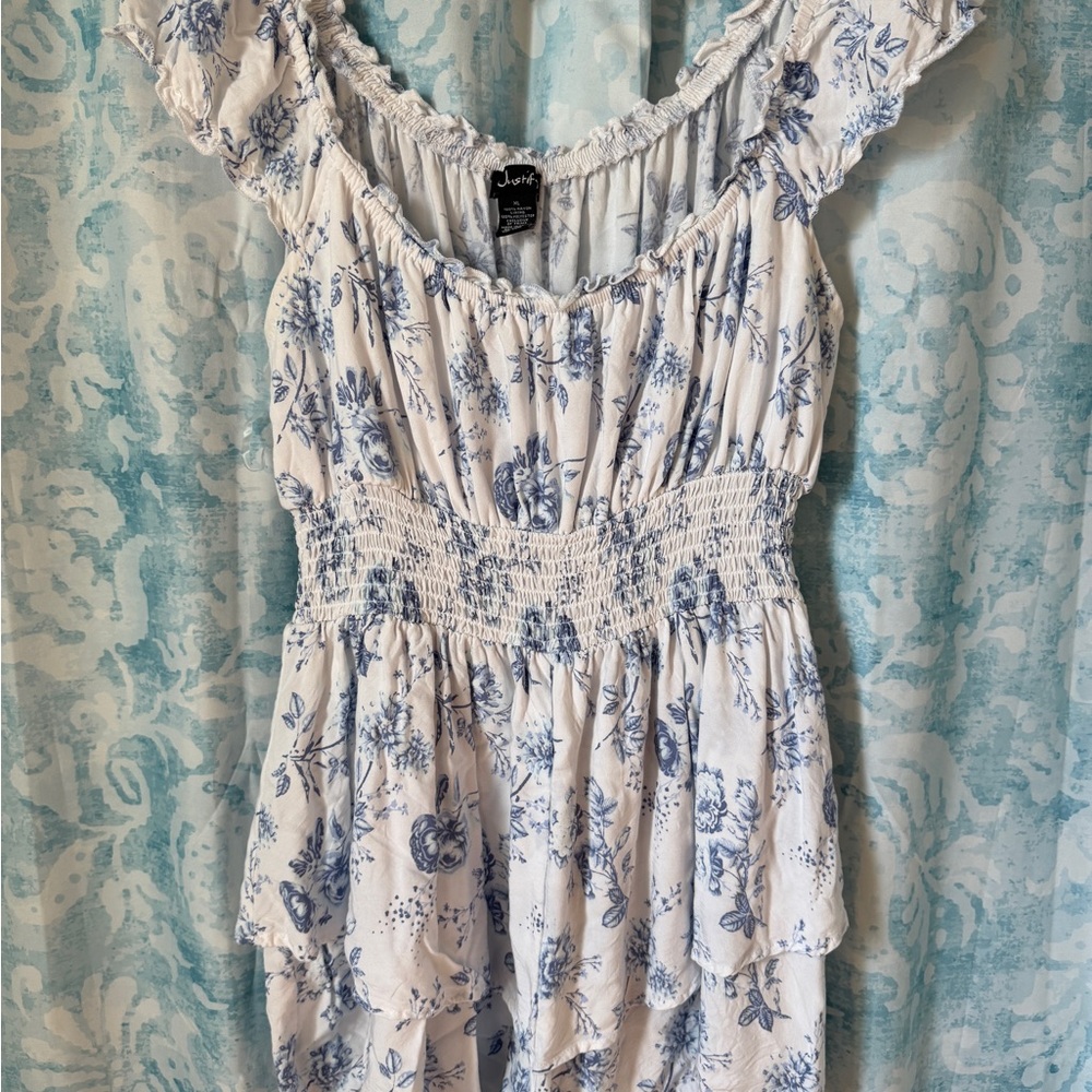 Floral Off-Shoulder romper